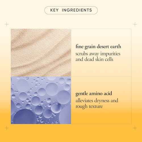 philosophy microdelivery exfoliating daily facial wash - with fine grain desert earth & gentle amino acids - scrubs away impurities & dead skin cells to alleviate dryness and rough texture