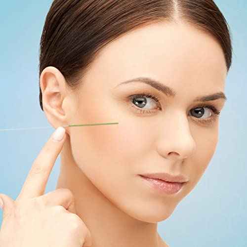 Maitys 360 Pieces Ear Hole Floss Piercing Cleaner Floss Disposable Piercing Aftercare Cleaning Line Ear Hole Care Cleaning Tool for Women Men(Green, Purple, Blue)