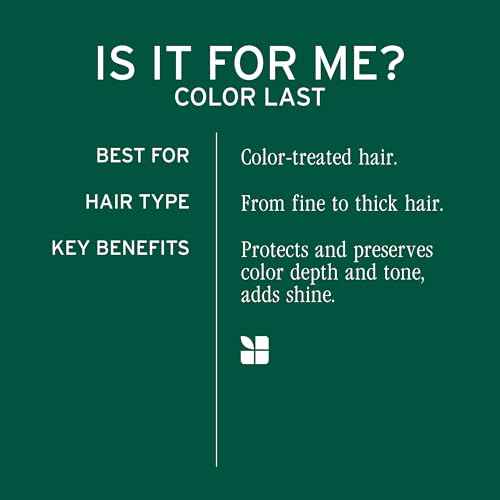 Biolage Color Last Conditioner - Protects & Preserves Color Treated Hair, Hydrates & Repairs Damaged Hair, Adds Shine, Vegan, Paraben-Free