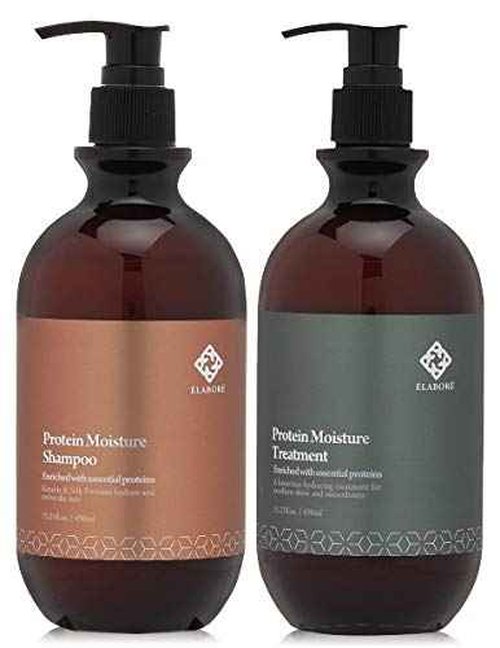 Elabore Protein Moisture Shampoo & Treatment Set (15.21 fl.oz / 450 ml)