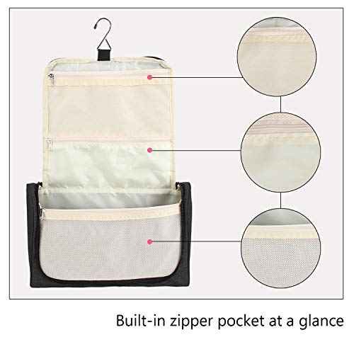 Teamoy Travel Storage Bag Compatible with Dyson Airwrap Styler, Portable Travel Organizer for Airwrap Styler and Attachments, Black