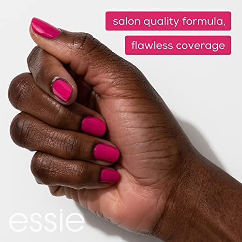 essie Salon-Quality Nail Polish, Vegan, Dusty Rose, Angora Cardi, 0.46 fl oz