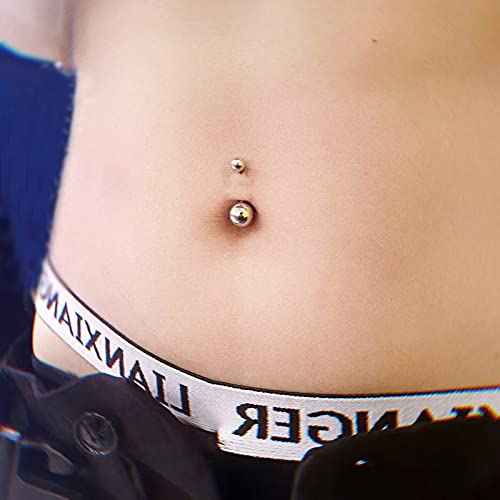 A-minusone 84PCS Body Septum Piercing Kit 14G 16G Tools for Nose Tongue Lip Ear Eyebrow Belly Button Cartilage Tragus Industrial Barbell Helix Daith Piercing Jewelry Clamps