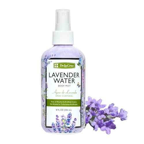 De La Cruz Lavender Water Body Mist - Lavender Spray body mist With Pure Lavender Essential Oil 8 fl oz (236 mL)