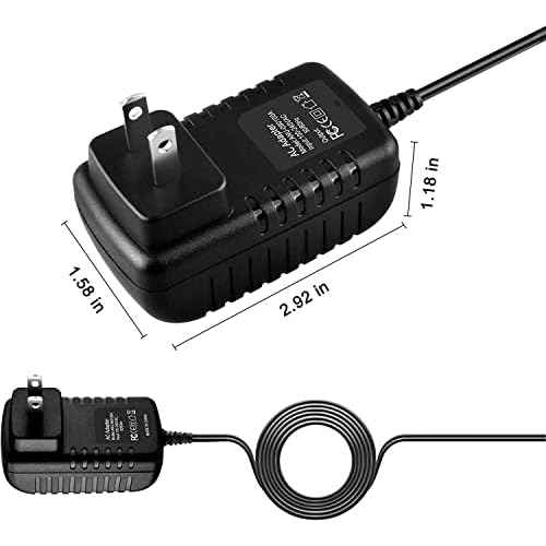 Guy-Tech Global AC/DC Adapter Compatible with Luminess Air PC-250 PC-250Bk PC-100 Premium Complete Airbrush Pro Compressor Cosmetics System Power Supply Cord