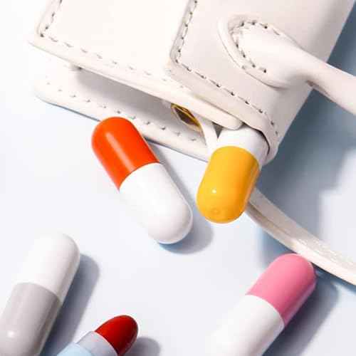 16 Pcs Mini Pills Lipstick Capsule Set, Waterproof Long Lasting Mini Matte Lipstick Set, Cute Capsule Velvet Matte Lipstick Set, Lipstick Bulk for Women