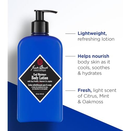 Jack Black Body Collection Set for Men - Mens Body Wash, Pit Boss Men's Deodorant, Body Lotion, Grooming Kit