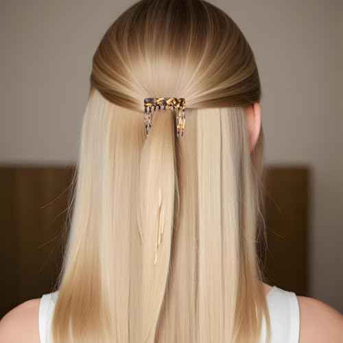 4 Pcs French Side Combs for Small French Twist, Decorative Hair Clips, Women's Bun Strong Hold Clips, Styling Accessories