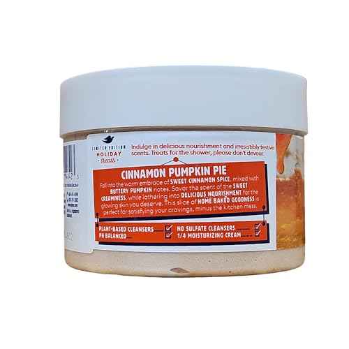 Dove Cinnamon Pumpkin Pie Body Scrub for Deep Nourishment Holiday Treats Limited Edition, 10.5 oz
