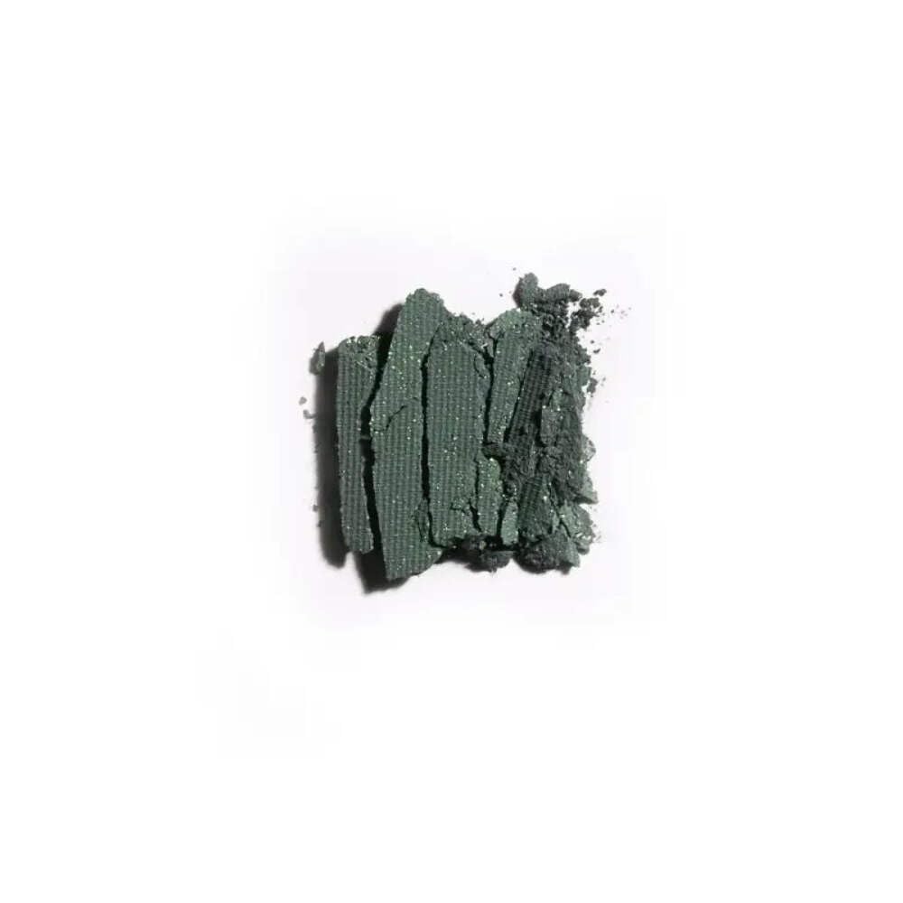 Kjaer Weis Powder Eye Shadow. Highly Pigmented Green Eyeshadow with Organic Ingredients. Blendable Eye Shadow for Long Lasting Eye Makeup. Cruelty Free Clean Makeup - Green Depth