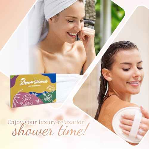 15PCS Shower Steamers Aromatherapy, Gifts for Women & Men Birthdays Christmas Adults Moms Natural Essential Oils, Stocking Stuffers Shower Tablets for Home SPA Self Care Relaxation Stress Relief