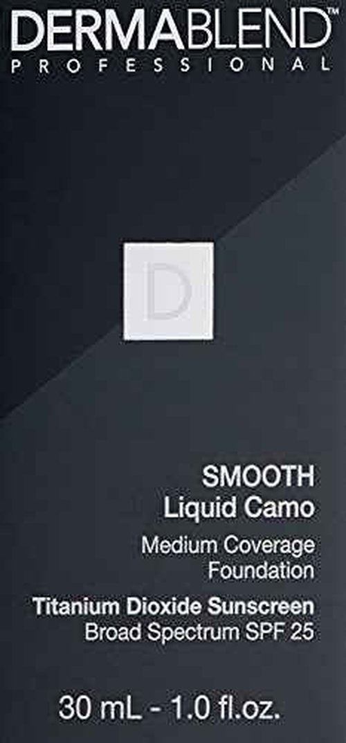 Dermablend Smooth Liquid Foundation with SPF 25, 55W Copper, 1 Fl Oz