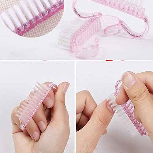 20PCS Handle Grip Nail Brush, Christmas Thanksgiving Gifts for Women Girls