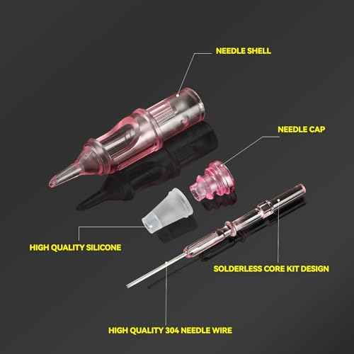 Tattoo Kit,Tattoo Gun Kit for Beginners Rotary Tattoo Machine Pen Kit with 10pcs Cartridges Needles,Rotary Tattoo Machine Kit with 7 Colors Tattoo Inks for Tattoo Artist Tattoo Supplies