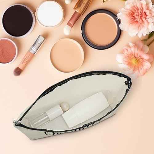 Inspirational Bridal Shower Cosmetic Bag - Wedding Makeup Bag for Bride, Congratulations Gift from Mom to Daughter