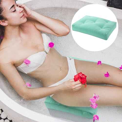 MABOZOO Bath Seat Pillow for Bathtub, Bathtub Seat Cushion For Tub with Non-Slip Suction Cups, Spa Pillow Shower Seat Cushion Bath Tub Cushion For Soaking Tub in Bathroom