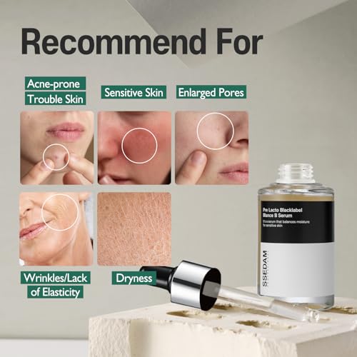 Pre Lacto Blacklabel Balance B Serum | CICA-EXO & 650,000ppm Fermented Centella | Waterless K-Beauty Serum with Lactobacillus & French Phycosaccharide for Hydration & Glass-Skin Glow (50ml)