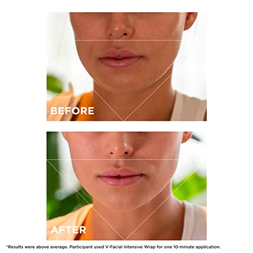 Clarins V-Facial Intensive Wrap Face Mask | Award-Winning Facial Contouring Mask | Visibly Reduces Puffiness and Swelling Caused by Stress,Heat and Hormonal Changes | Promotes Even Skin Tone | 2.5 Oz