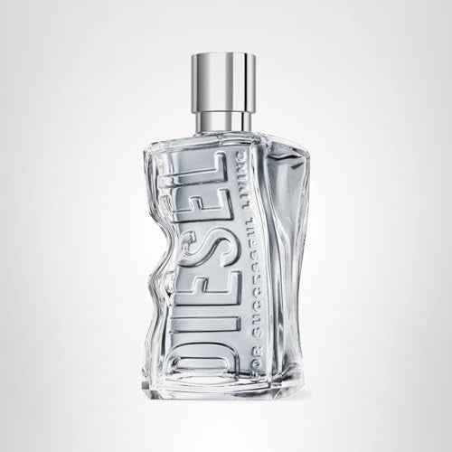 Diesel D Refillable Eau de Toilette Spray for Everyone – Men and Women – Ginger Extract, Denim Cotton Accord, Vanilla Bourbon Extract, Lavender Heart, 1.7 Fl. Oz.