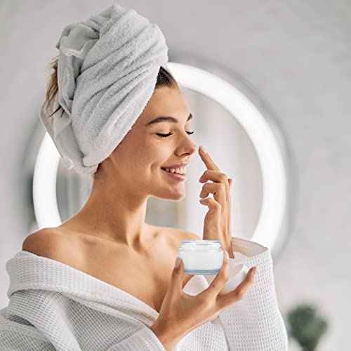 1oz Glass Jar with Lid, Hoa Kinh 40 Pack Clear Round Containers Cosmetic Glass Jars with Inner Liners and Black Lids Travel Jars for Storing Lip and Body Scrub, Lotion, Body Butter, Bath Salts, Liquid