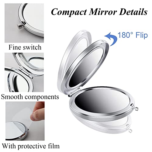 PLITI Princess Movie Inspired Gift Princess Fan Gift May You Be Proud of The Work That You Do Fairy Tale Compact Mirror (Be Proud ALIC CM)
