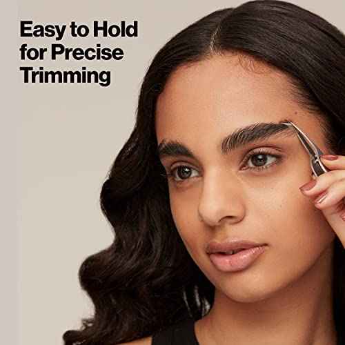 Revlon Brow Micro-Scissor, Detailed Eyebrow Shaping with Maximum Control, Stainless Steel Blades for Targeted Trimming, 1 count