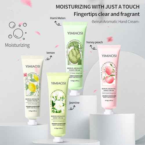 10pcs Hand Cream Gift Set, Deep Moisturizing Hand Lotion Cream Lip Mask Set For Girls