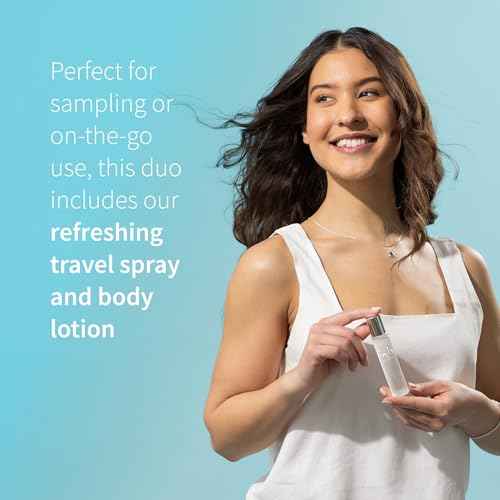 Inis the Energy of the Sea Cologne & Body Lotion Sampler Set - Travel Size Toiletries for Women and Men - Unisex Ocean Fresh Fragrance