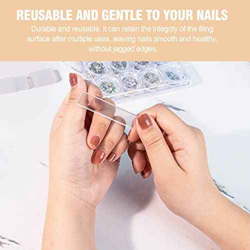 Acrylic Nail Clippers 5 in 1 Kit with Glass Nail File, Cuticle Trimmer Nipper and Cuticle Pusher Nail Gel Polish Remover, Professional Manicure Pedicure Tools for Finger Toe Nails, Silver