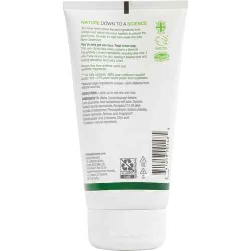 BULLDOG Mens Skincare and Grooming, Original Face Wash/Scrub, 5 Fluid Ounce
