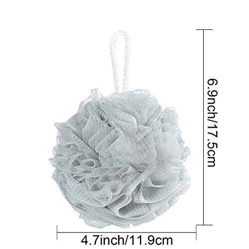 10 Pack of Bath Loofah Shower,Small Size Sponge Pouf Body Scrubber Exfoliator Scrubber Ball,Mesh Bath and Shower Sponge for Kids Women Men Body Wash Bathroom