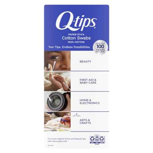 Q-tips Cotton Swabs, Original, For Home, First Aid and Beauty, 100% Cotton, 750 Count