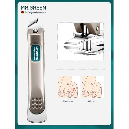Manicure Set, Pedicure Sets, Nail Clipper Sets, Stainless Steel Professional Nail Cutter Kits with Travel Case (12 Count)