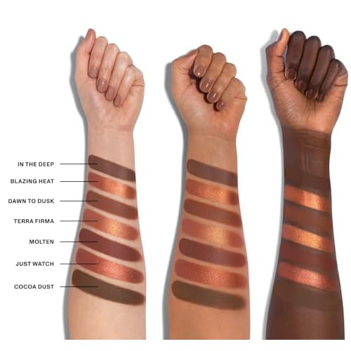 Morphe 35U Makeup Palette - Gilded Desert Artistry Palette with Deep Metallics, Shimmers & Matte Pressed Pigments - Made to Build, Blend & Layer for Everyday, Versatile Makeup Looks (1.98 oz)