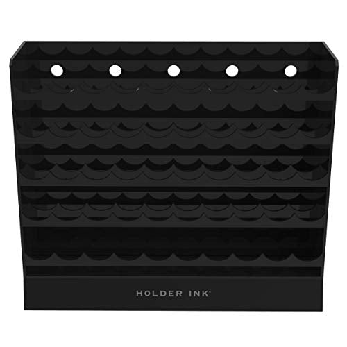 Acrylic Vertical Display Stand Organizer For 1oz Tattoo Ink Bottles. Keeps Your Items Organized, Secured and Ready to use.