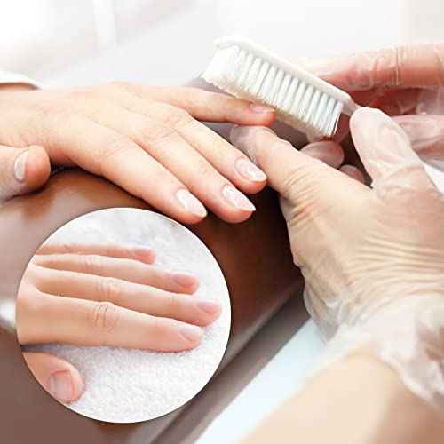 24 Pcs Handle Grip Nail Brush, NICEMOVIC Hand Fingernail Cleaner Brush Manicure Tools Scrub Cleaning Brushes Kit, Use for Toe and Nail Cleaning (Bright Colors) Cleaning(Bright Colors)