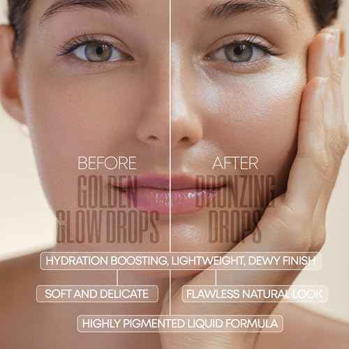 W7 Golden Glow Drops - Liquid Bronzing Drops For Flawless Skin & A Radiant Finish