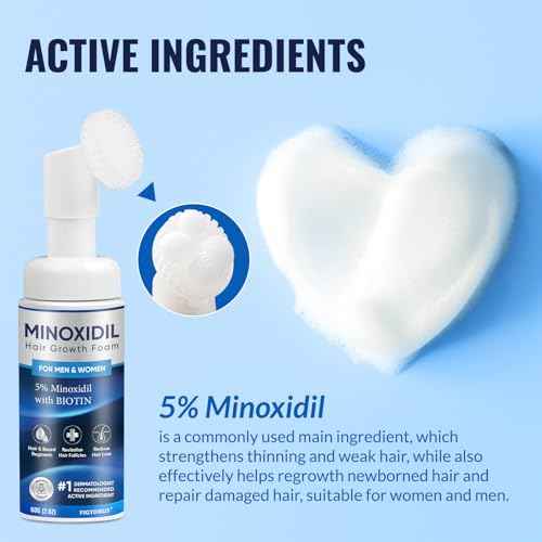 5% Minoxidil Foam 3PCS, Minoxidil for Men Foam, Minoxidil for Women Hair Growth, Minoxidil for Men and Women.