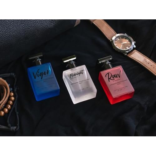 RawChemistry - A Pheromone Infused Mens Cologne Gift Set - Set of 3 Colognes