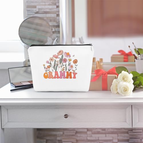 Grammy Gift Ideas Grandma Gifts Cosmetic Bag Gifts for Grandma Women Granny Gigi Makeup Bag Travel Organizer Grandmother Gifts Grammy Appreciation Gifts Mothers Day Retirement Grandma Birthday Gifts