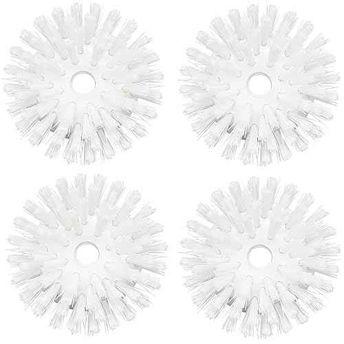 4 Pack Palm Brush Refills for OXO Soap Dispensing Palm Brush, Palm Brush Replacement Head