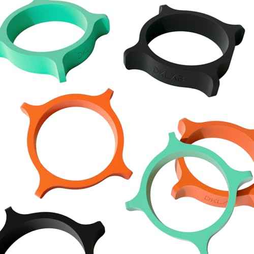 12Pcs Anti Roll Ring for Tattoo Gun Pen Machine Protector Anti Roll Device,Pure Food Grade Silicone,Tattoo Kit Shockproof Ring Anti Rolling & Falling Off for Tattoo Supply Kit Accessories,3 Color Mix
