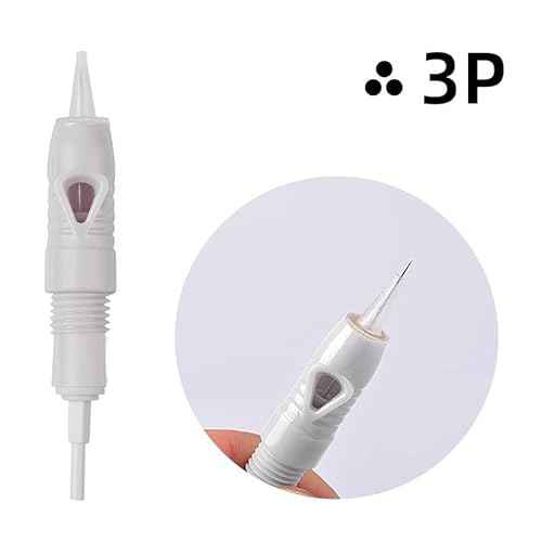 50pcs Microblading Cartridge Needle for Charmant Device Permanent Makeup Machine Pen Charme Princess Tattoo Machine Needles (50pcs 5P)
