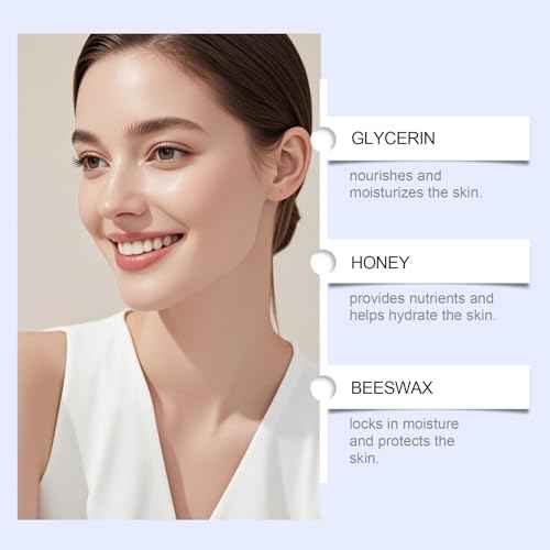 Grass Fed Honey & Tallow Balm -Beef Tallow Beeswax and Honey Moisturizer, Organic Beef Tallow Moisturizer for Face & Body Lotion Skin Care for Sensitive Skin