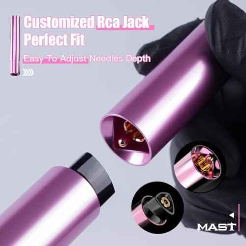 Mast Tattoo Tour Y22 Tattoo Gun Kit Complete Tattoo Machine Kit 20 Pro Cartridges Needles for Beginners