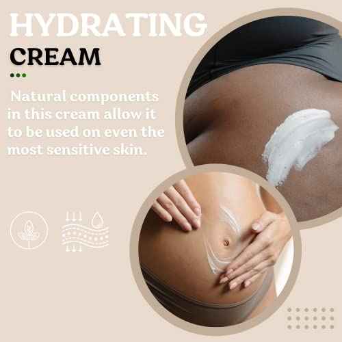 Roe Wellness Stretch Mark Cream for Sensitive Skin Plant-Based Long and Short-term Hydration, Increases Skin Elasticity and Firmness (Stretch Mark Cream)