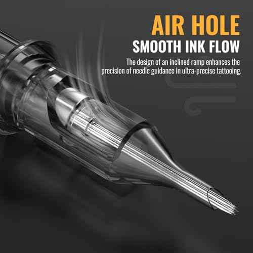 Wormhole Tattoo 50Pcs Tattoo Needles Long Taper Assorted Disposable Tattoo Cartridge Needles Mixed 5RL 7RL 9RL 5RS 7RS 9RS 15M1 21M1 15RM 21RM Round Liner Shader Magnum Round Magnum