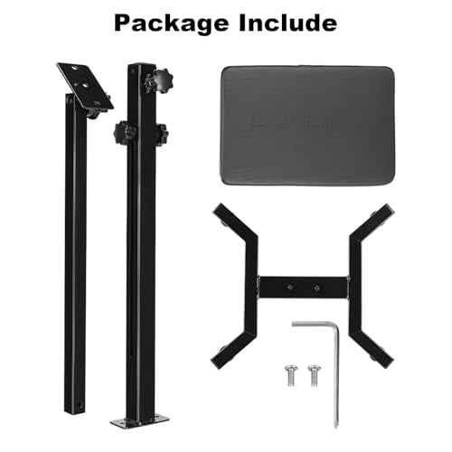 Tattoo Armrest Stand, Tattoo Arm Rest Stand High Stability, Tattoo Armrest Stable Four Corner Base for Tattoo Studio