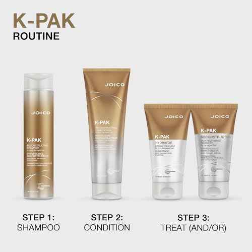 Joico K-PAK Reconstructor Deep-Penetrating Treatment | For Severely Damaged Hair | Repair & Strengthen Strands | Rebuild & Fortify Damaged Hair | Improve Elasticity | With Keratin & Arginine