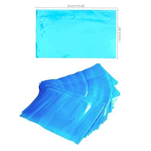Tattoo Wash Bottle Bag 250 pcs Disposable Tattoo Squeeze Bottle Bags 9.86 inch X 5.91 inch Universal Transparent Protective Cover For Tattoo Bottles Machine Gun Accessories, Kits and Supplies Blue